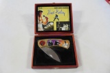 Elvis Presley Lock blade Knife