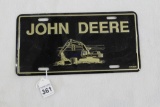John Deere Construction Equipment Plate