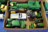 Box of John Deere  Toys