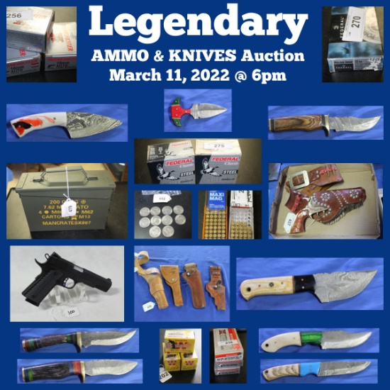 Legendary Ammo/Accessories Auction