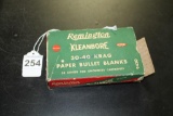 20ct Vintage Remington 30-40 Krag Paper Blank