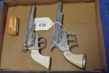Pair of Hubley Toy Cap Guns