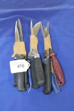 Lot of 8 Misc Boning and Filet Knives