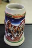 Budweiser Holiday Stein 1998