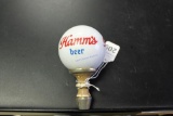 Hamm's Glass Tap Handle (Cracked but Cool)
