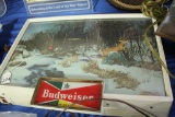 Vintage Budweiser Deer Hunting Light (Works!)