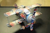 Miller Lite Aluminum Can Airplane