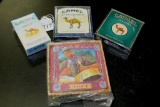 Camel Coasters and Unopened Cigarettes