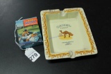 Camel Ashtray and Playing Cards