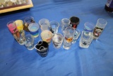Lot of 18 Misc Shotglasses