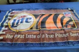 Miller Lite NFL Banner Cincinnati Bengals