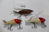 3X-Wooden Bomber Lures