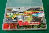 Plano Box Plastic Tails and Power Bait Worms
