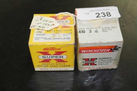 2X-25ct Boxes of .410