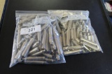 Lot of 2 bags of .300Win Mag Nickle Case