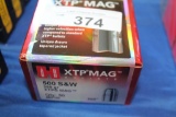 50ct Box of Hornady 500S&W 350gr XTP Mag