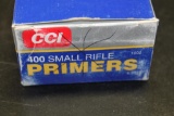 Appx 900 CCI 400 Small Rifle Primers