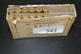 12ct-.30Cal Ball Rounds