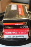 2X-20ct 375 H&H Winchester&Federal