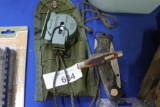 Army Compass and 2 Folding Knives
