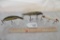 Lot of 3 Old Lures w/Paint Issues (Folk Art)