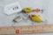 Lot of 3 Heddon Sonic Lures