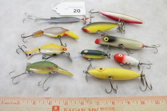 Lot of Various Plastic Lures in Good Cond.