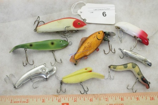 Lot of 8 Unusual Fishing Lures