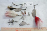Lot of Vintage Pflueger Blade and Prop Baits