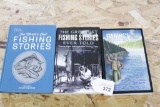 Lot of  3 Books of Fishing Stories