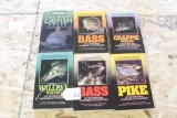 Lot of  6 In Fisherman Species Tips Books