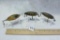 Lot of 3 Smaller Antique Lures