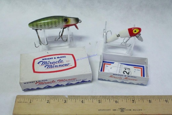 Nice Pair of Wright McGill Lures w/Boxes