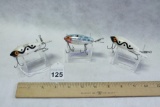 Lot of 3 Bomber Lures