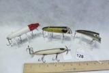 Lot of  4 Misc Vintage Lures