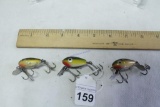 Lot of 3 Shakespeare Dopey Lures
