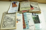 Lot of Misc Paper Vintage Fishing Ephemera