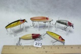 Lot of 5 River Runt Lures