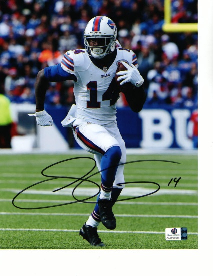 Sammy Watkins Buffalo Bills Autographed 8x10 Front Photo w/ GA coa