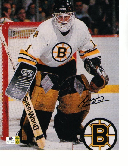 Reggie Lemilin Boston Bruins Autographed 8x10 Photo W/GA WIT COA