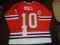 Dennis Hull Autographed Custom Chicago Blackhawks Style Red Jersey w/JSA coa