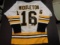 Rick Middleton Autographed Custom Boston Bruins Style White Jersey w/ JSA coa