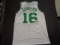 Tom Satch Sanders Autographed Custom Boston Celtics Style White Jersey w/ JSA coa
