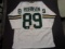 Dave Robinson Autographed Custom Green Bay Packers Style White Jersey w/JSA coa