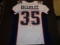 Mike Gillislee Autographed Custom New England Patriots Style White Jersey w/JSA coa