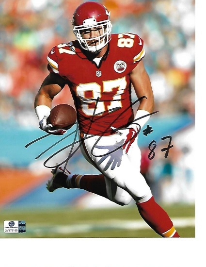 Travis Kelse Kansas City Chiefs Autographed 8x10 Photo W/ GA coa