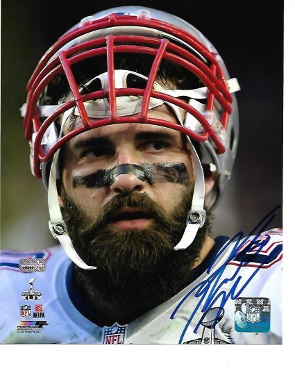 Rob Ninkovich New England Patriots 8x10 Photo w/ NEP coa