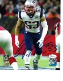 Kyle Van Noy New England Patriots Autographed 8x10 Photo W/ JSA coa