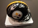 Le'veon Bell Pittsburgh Steelers Autographed Mini Helmet w/GA coa