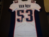 Kyle Van Noy Autographed Custom New England Patriots Style White Jersey w/JSA coa